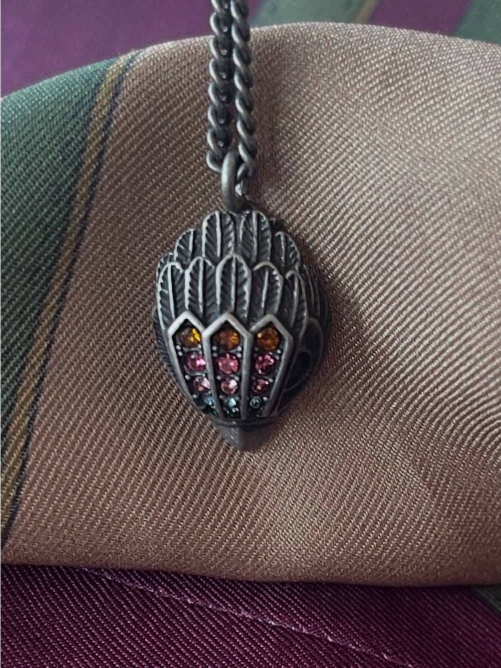 Kurt Geiger with Silver-Tone Pendant